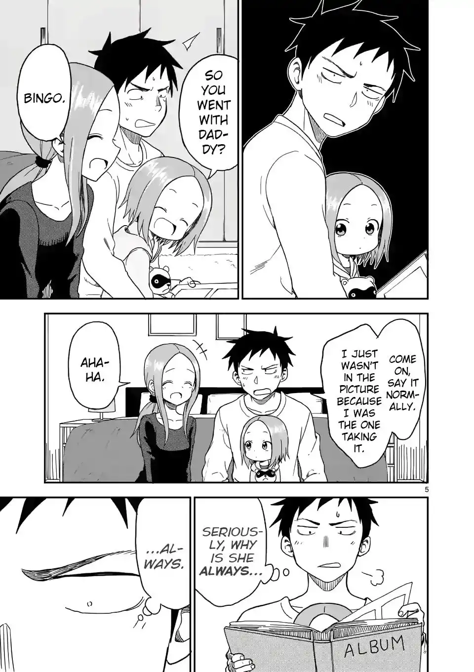 Karakai Jouzu no (Moto) Takagi-san Chapter 71 5